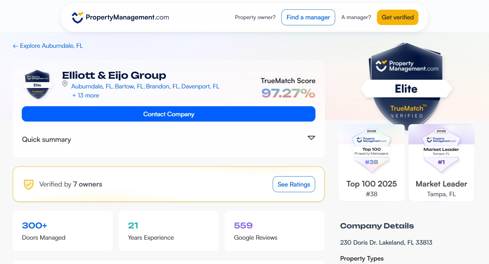 🏆 Why Central Florida Property Owners Trust Elliott & Eijo Group With Their Investments - Image 1 | PropertyManagement.com